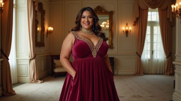 Elevate your look with plus size mother of the bride outfits